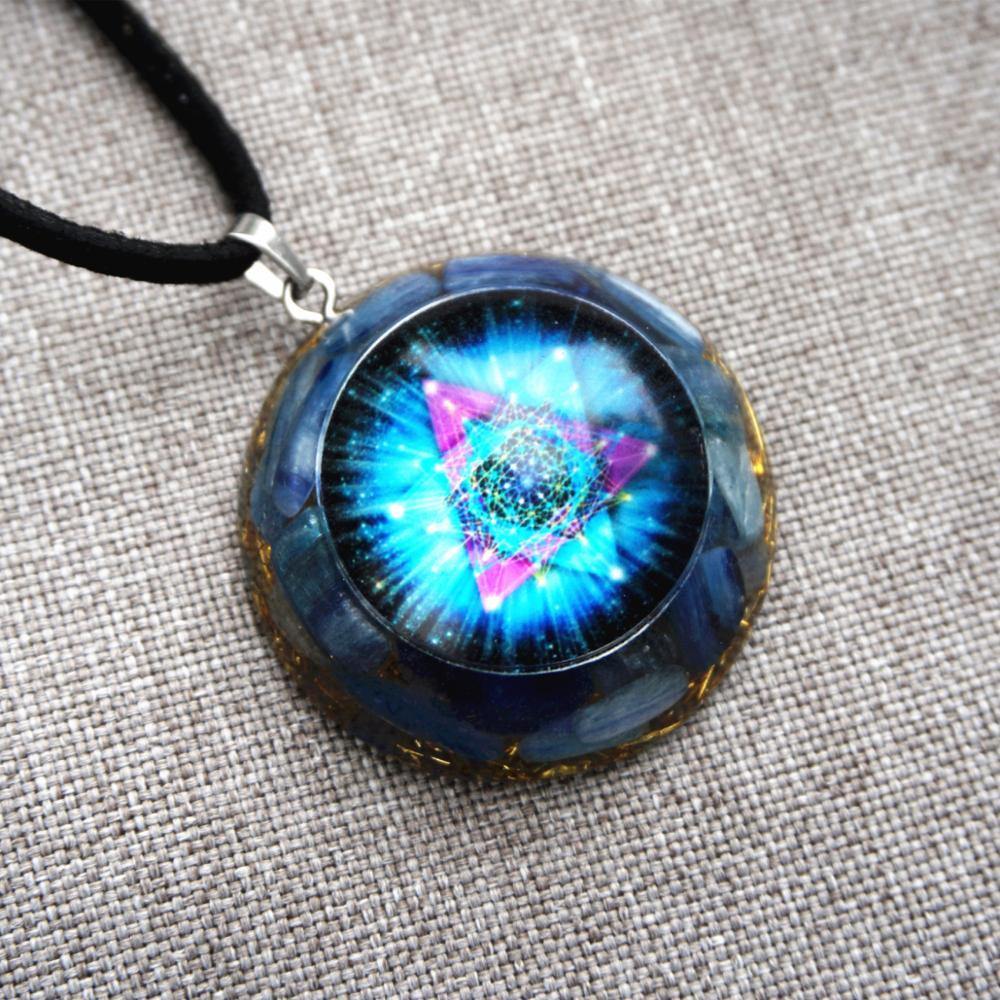 Orgonite Amulet Necklace for Energy Balance