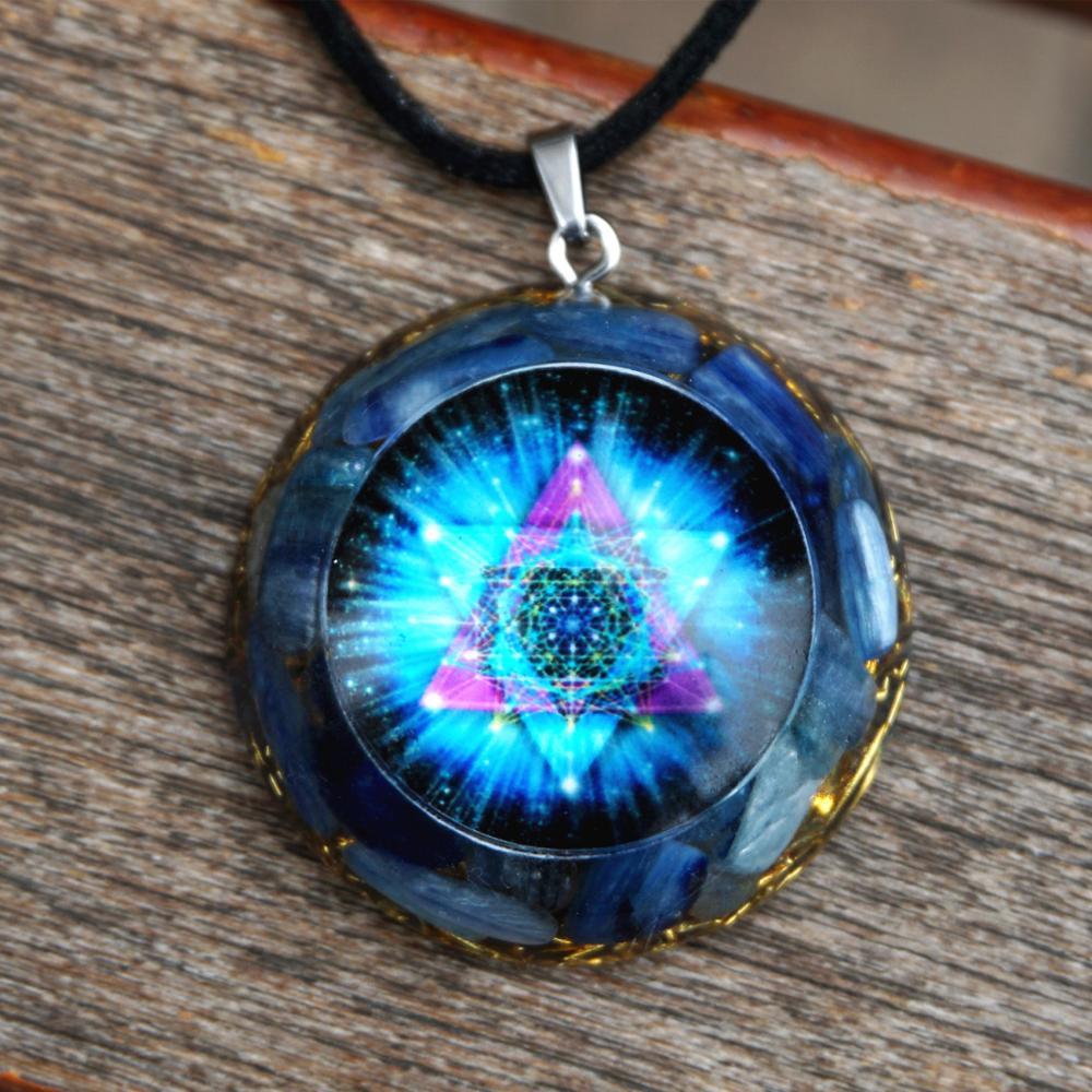 Orgonite Amulet Necklace for Energy Balance