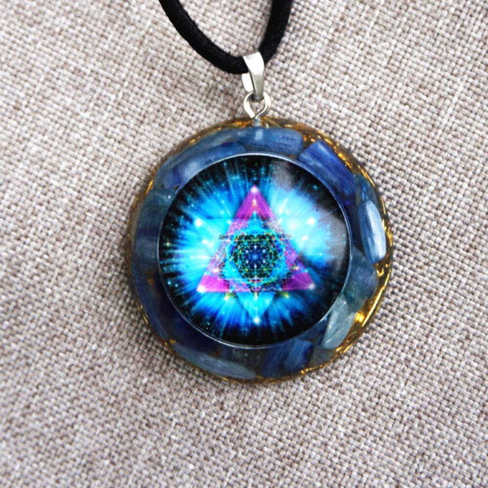 Orgonite Amulet Necklace for Energy Balance